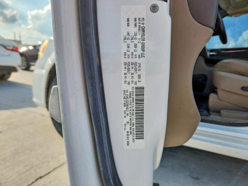 Продажа на аукционе авто 2013 Chrysler Town & Country, vin: 2C4RC1GG2DR816212, номер лота: 55842916