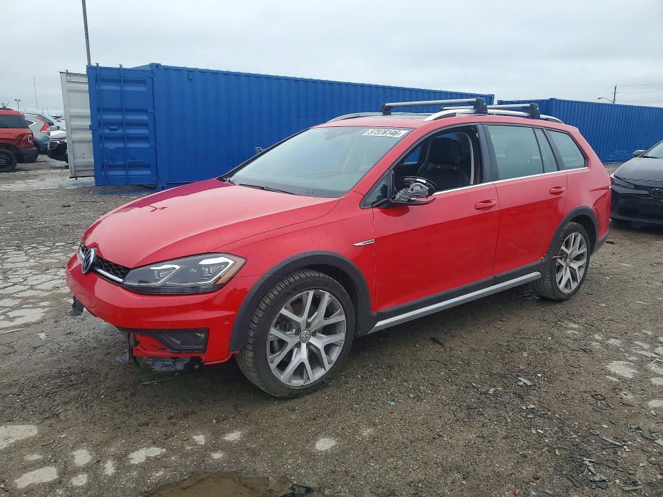 Продажа на аукционе авто 2018 Volkswagen Golf Alltrack, vin: 3VWH17AUXJM754528, номер лота: 57376146
