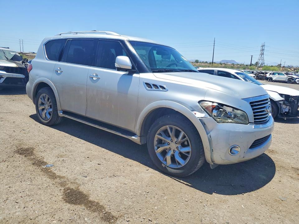 58096796 :رقم المزاد ، JN8AZ2ND2C9715285 vin ، 2012 Infiniti Qx56 مزاد بيع
