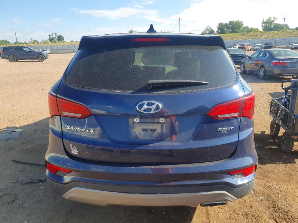 2017 Hyundai Santa Fe Sport მანქანა იყიდება აუქციონზე, vin: 5XYZT3LB7HG465684, აუქციონის ნომერი: 58565326