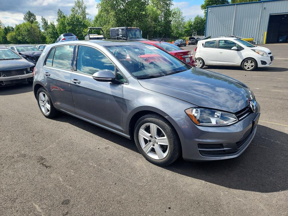 2017 Volkswagen Golf მანქანა იყიდება აუქციონზე, vin: 3VW217AU6HM002972, აუქციონის ნომერი: 56811886