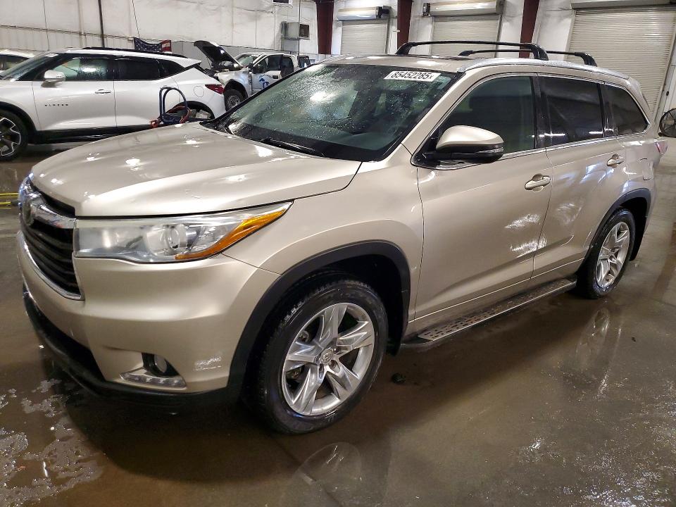 Aukcja sprzedaży 2015 Toyota Highlander, vin: 5TDDKRFHXFS098991, numer aukcji: 85452285