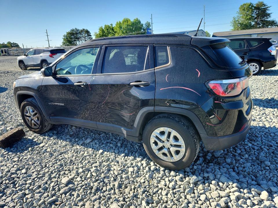 Продаж на аукціоні авто 2018 Jeep Compass, vin: 3C4NJCABXJT226619, номер лоту: 55763636