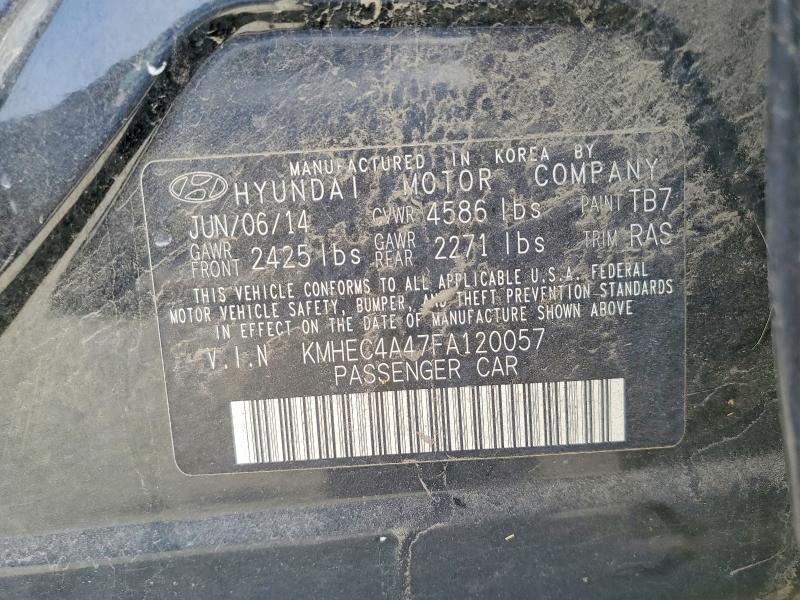 Aukcja sprzedaży 2015 Hyundai Sonata Hybrid, vin: KMHEC4A47FA120057, numer aukcji: 55768266