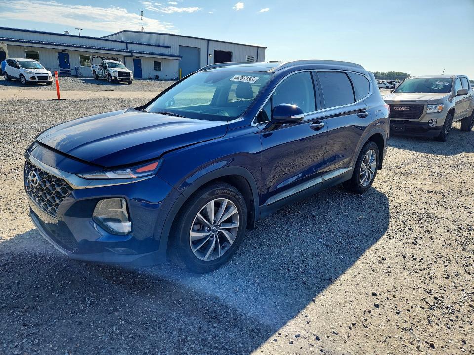 55397186 :رقم المزاد ، 5NMS53ADXLH226645 vin ، 2020 Hyundai Santa Fe مزاد بيع