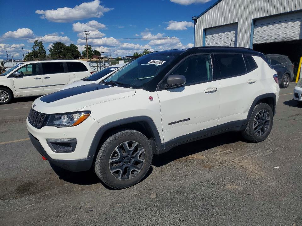 Продаж на аукціоні авто 2020 Jeep Compass, vin: 3C4NJDDB1LT170736, номер лоту: 56546636