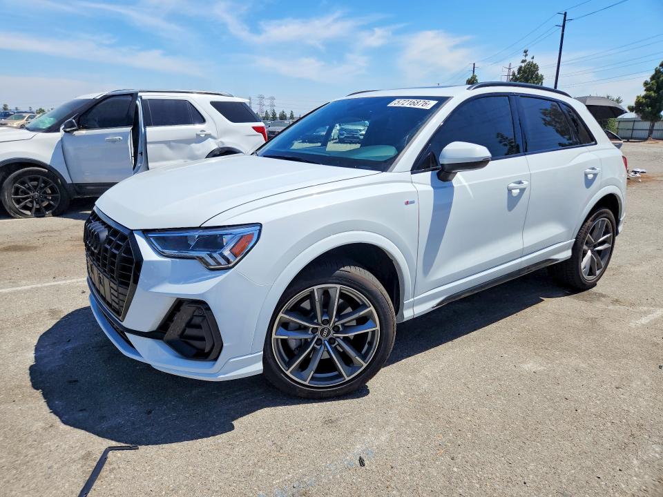 2023 Audi Q3 მანქანა იყიდება აუქციონზე, vin: WA1EECF3XP1025609, აუქციონის ნომერი: 57216876