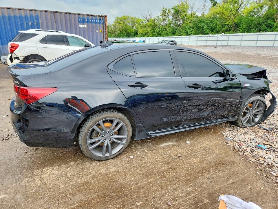 2018 Acura Tlx მანქანა იყიდება აუქციონზე, vin: 19UUB3F65JA000324, აუქციონის ნომერი: 57847046