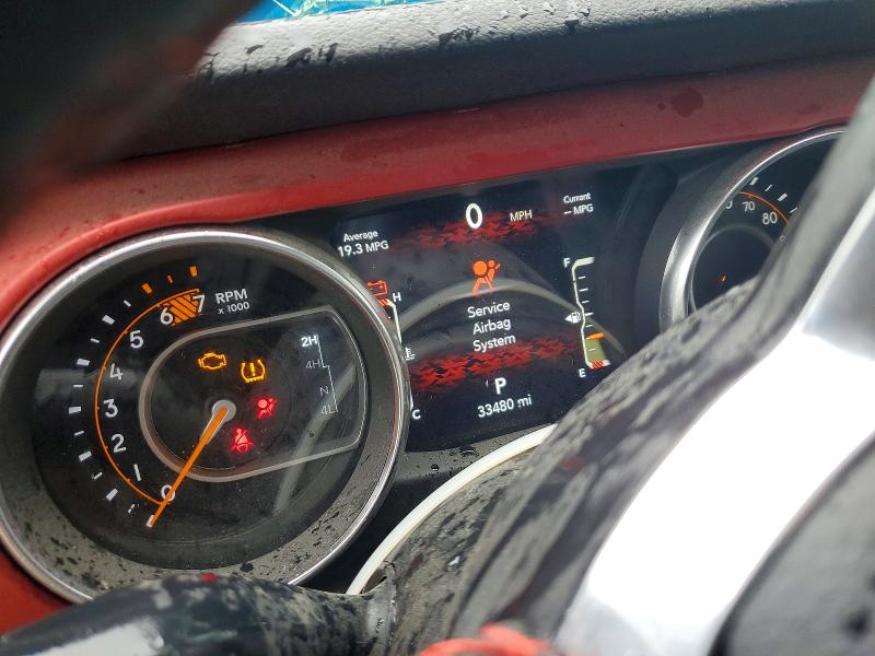 58994416 :رقم المزاد ، 1C4HJXFGXPW581687 vin ، 2023 Jeep Wrangler مزاد بيع