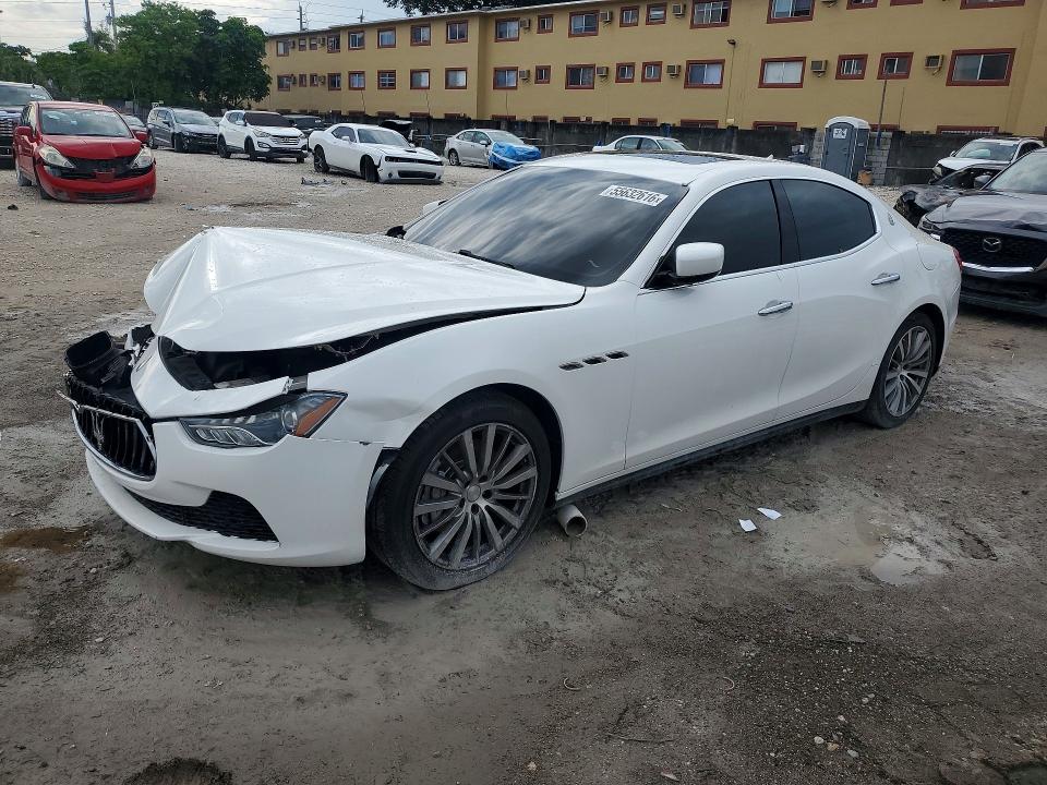 Продаж на аукціоні авто 2014 Maserati Ghibli, vin: ZAM57XSA2E1103580, номер лоту: 55632616