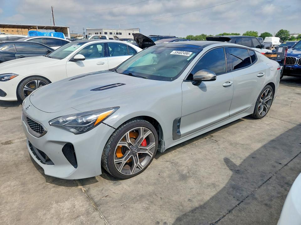 55402486 :رقم المزاد ، KNAE55LC7J6019280 vin ، 2018 Kia Stinger مزاد بيع