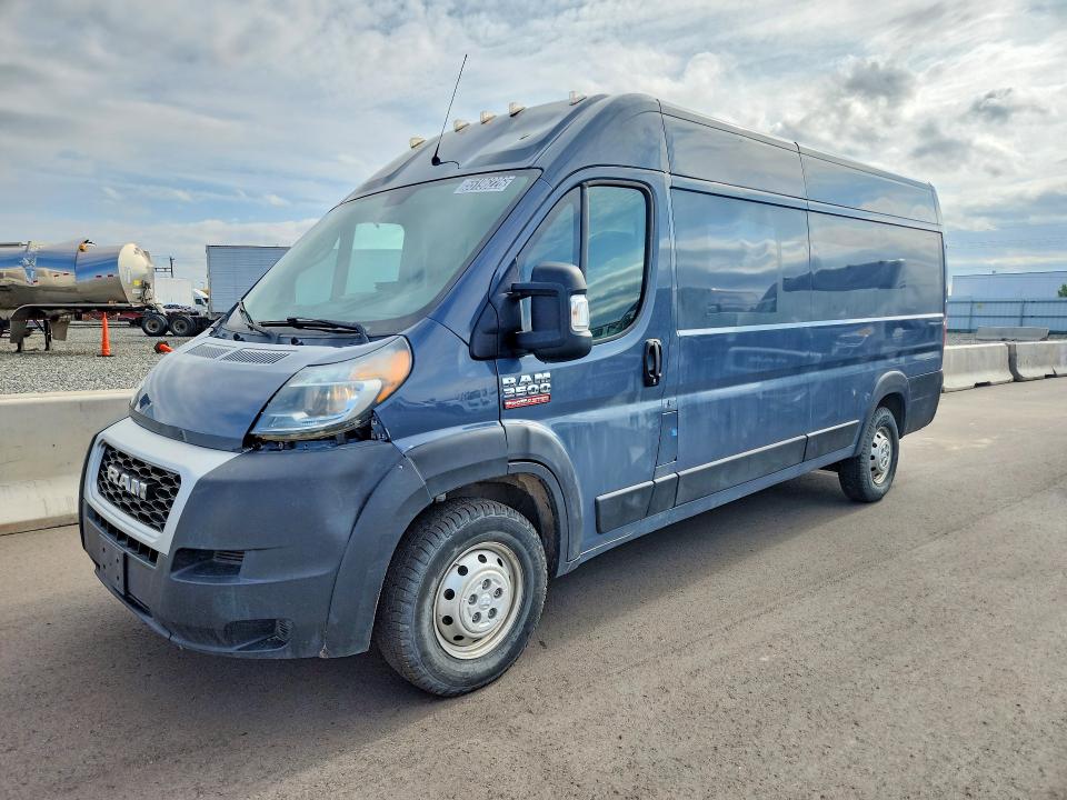 2021 Ram Promaster 3500 მანქანა იყიდება აუქციონზე, vin: 3C6FRVJG9ME503135, აუქციონის ნომერი: 55196226
