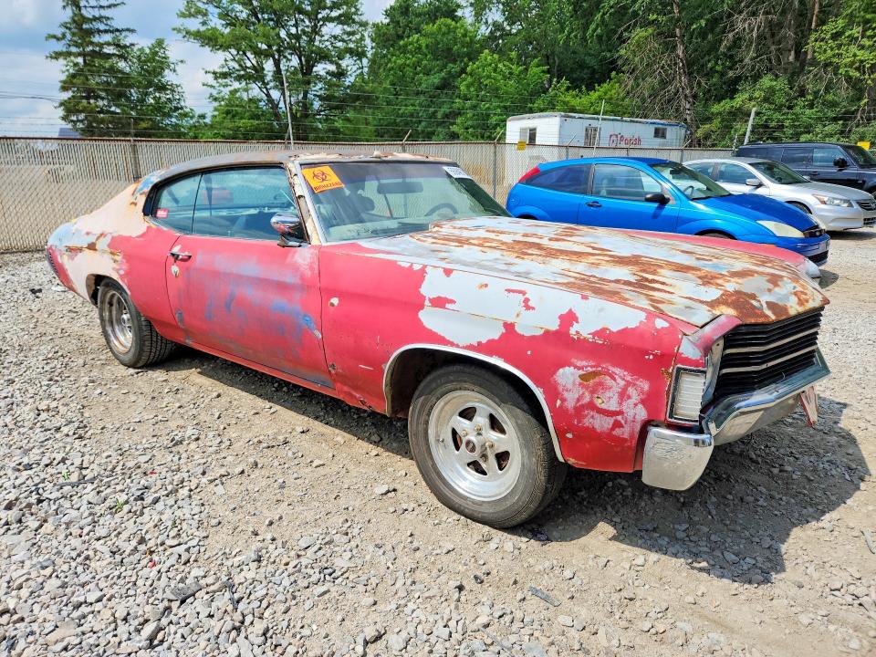 Продаж на аукціоні авто 1972 Chevrolet Chevel, vin: 1D37H2R576153, номер лоту: 56946706