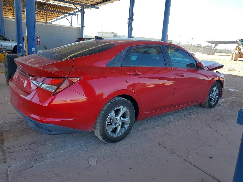 58232886 :رقم المزاد ، 5NPLL4AG7MH036493 vin ، 2021 Hyundai Elantra مزاد بيع