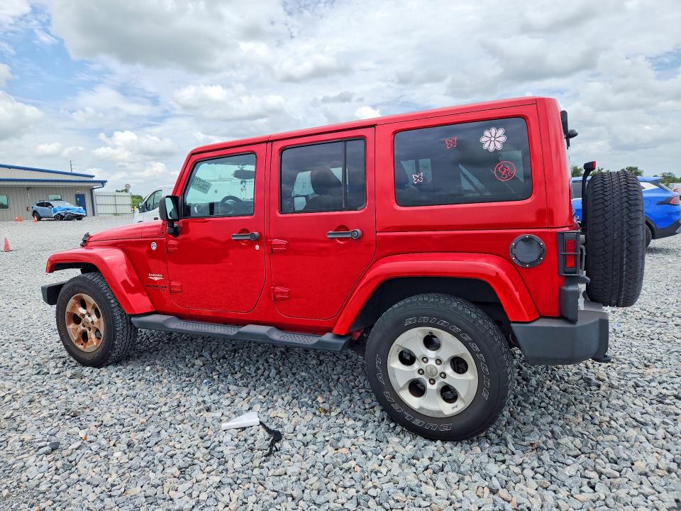 Продажа на аукционе авто 2015 Jeep Wrangler Unlimited, vin: 1C4BJWEGXFL527971, номер лота: 55834736