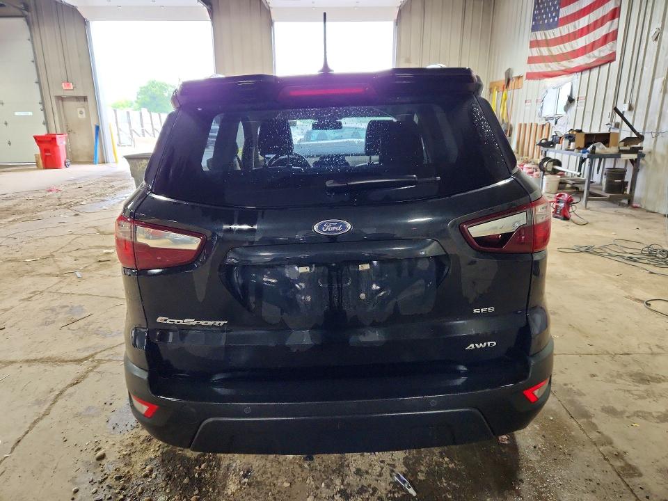 2019 Ford Ecosport მანქანა იყიდება აუქციონზე, vin: MAJ6S3JL0KC309215, აუქციონის ნომერი: 58568806