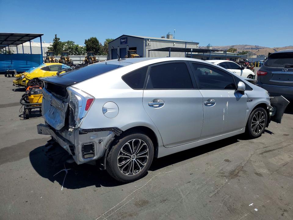 55471206 :رقم المزاد ، JTDKN3DP5C3001442 vin ، 2012 Toyota Prius Plug-in Hybrid مزاد بيع