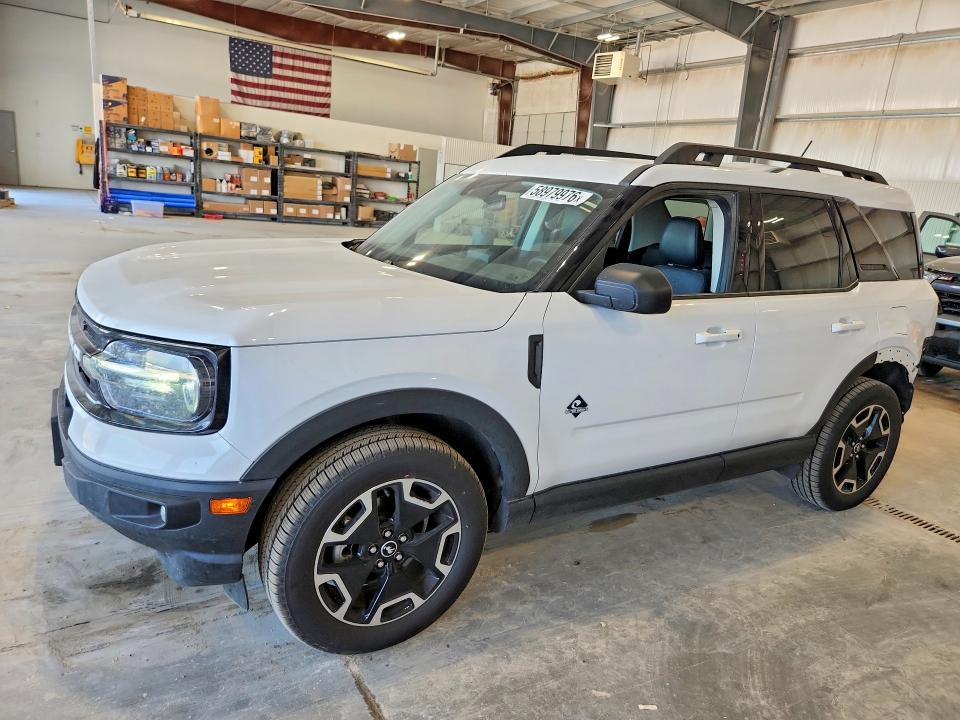 58979976 :رقم المزاد ، 3FMCR9C69PRE07862 vin ، 2023 Ford Bronco Sport مزاد بيع
