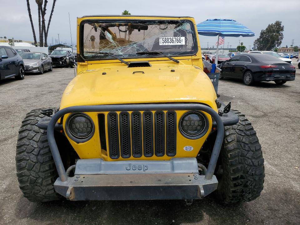 Продаж на аукціоні авто 2000 Jeep Wrangler / Tj, vin: 1J4FA49S0YP738560, номер лоту: 58836766