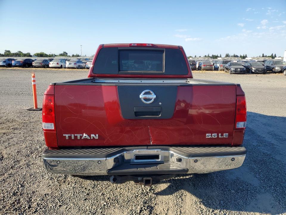58091846 :رقم المزاد ، 1N6BA07B37N210017 vin ، 2007 Nissan Titan مزاد بيع