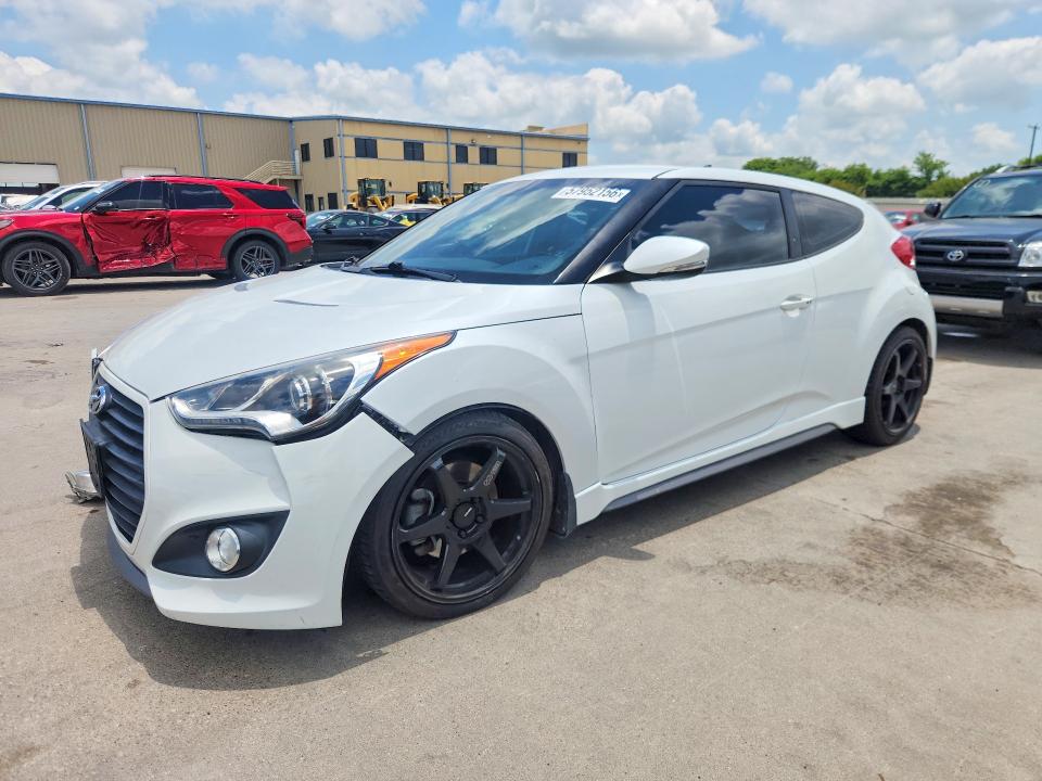 57952156 :رقم المزاد ، KMHTC6AE9GU285393 vin ، 2016 Hyundai Veloster مزاد بيع