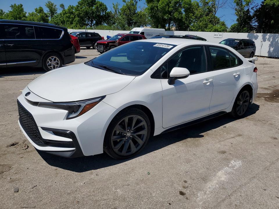 Продаж на аукціоні авто 2025 Toyota Corolla, vin: 5YFS4MCE5SP243193, номер лоту: 55914126