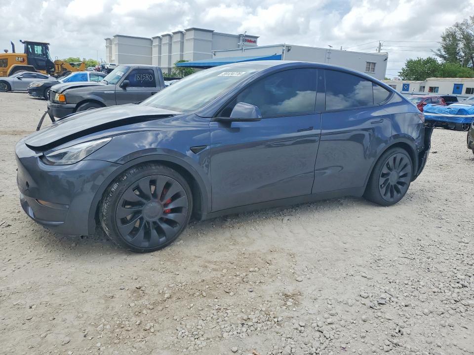 Продажа на аукционе авто 2022 Tesla Model Y, vin: 7SAYGDEF4NF450491, номер лота: 59124776