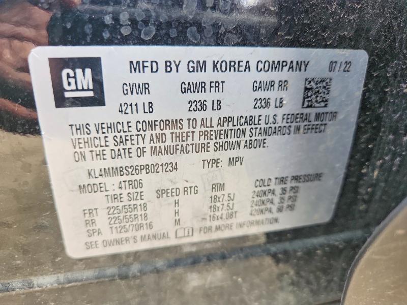 Aukcja sprzedaży 2023 Buick Encore Gx, vin: KL4MMBS26PB021234, numer aukcji: 56818146