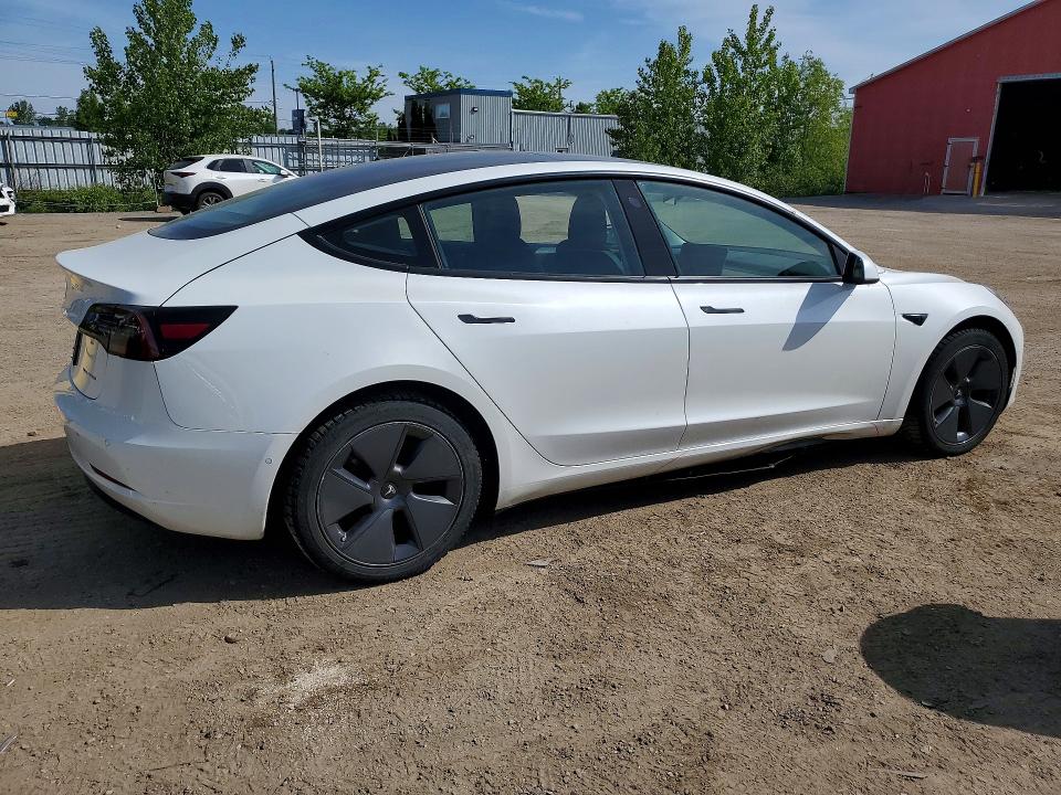 56085076 :رقم المزاد ، 5YJ3E1EB9NF260971 vin ، 2022 Tesla Model 3 مزاد بيع