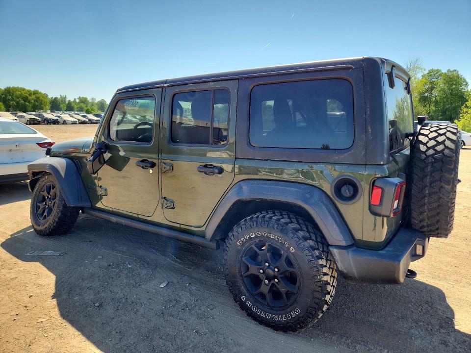 2020 Jeep Wrangler Unlimited მანქანა იყიდება აუქციონზე, vin: 1C4HJXDN4LW301645, აუქციონის ნომერი: 55830076