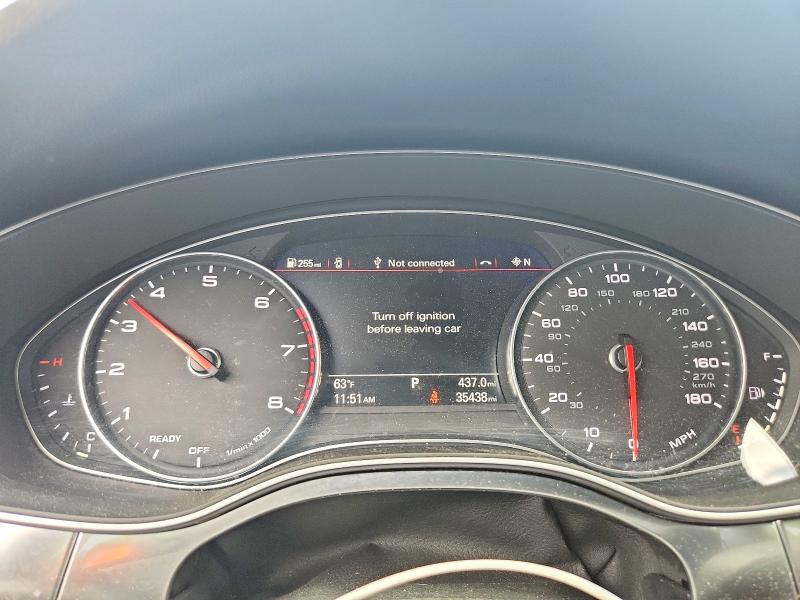 2018 Audi A6 მანქანა იყიდება აუქციონზე, vin: WAUF3AFC7JN108741, აუქციონის ნომერი: 54560306
