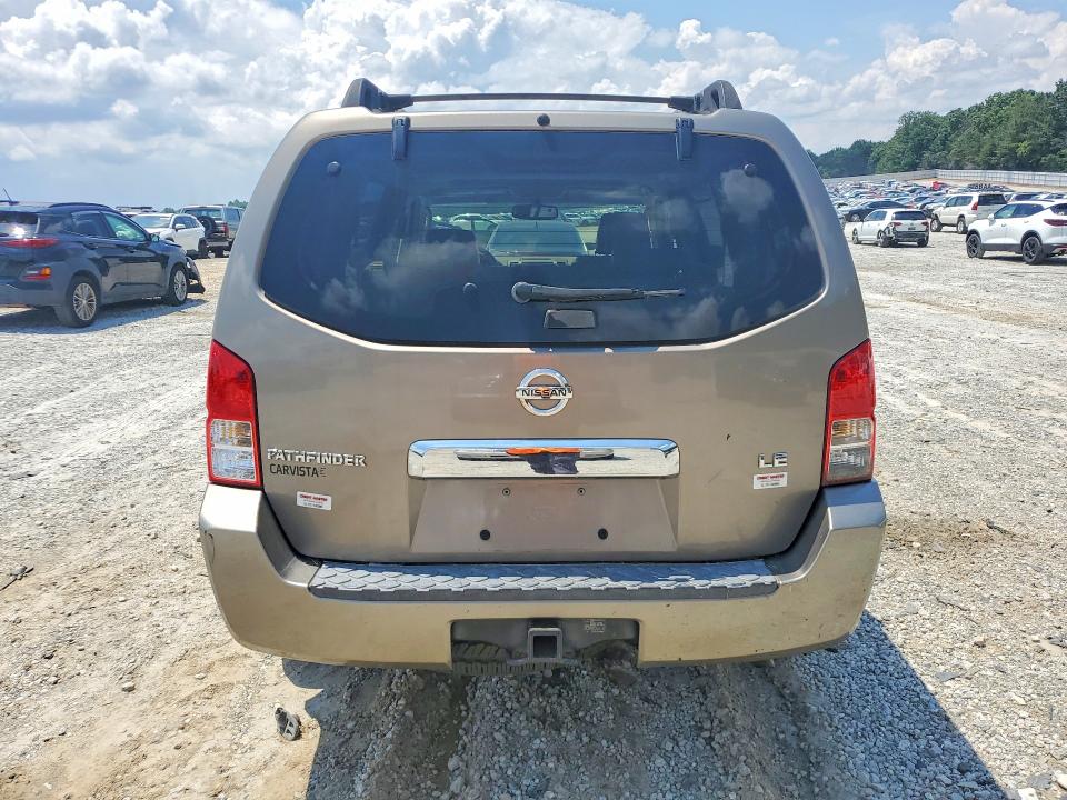2006 Nissan Pathfinder მანქანა იყიდება აუქციონზე, vin: 5N1AR18UX6C625032, აუქციონის ნომერი: 56855806