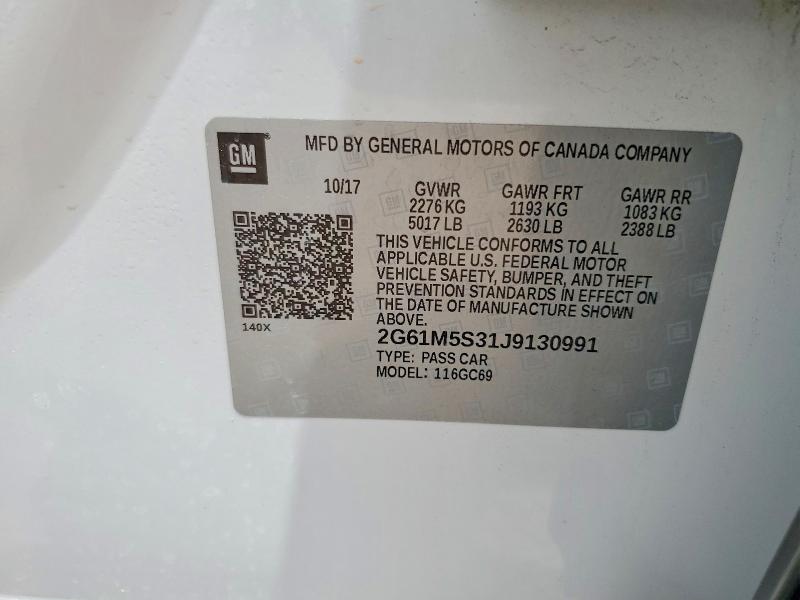 Продажа на аукционе авто 2018 Cadillac Xts, vin: 2G61M5S31J9130991, номер лота: 56440376