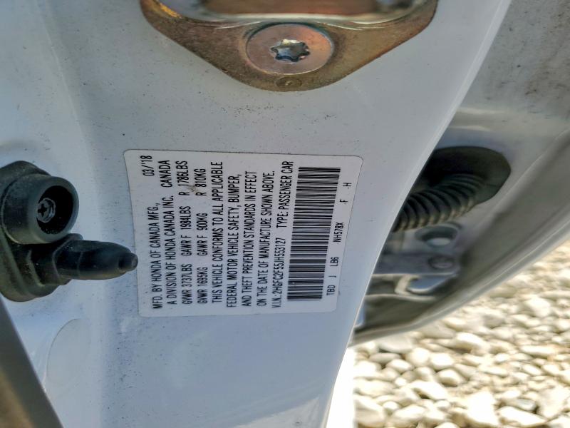 59332286 :رقم المزاد ، 2HGFC2F55JH553127 vin ، 2018 Honda Civic مزاد بيع
