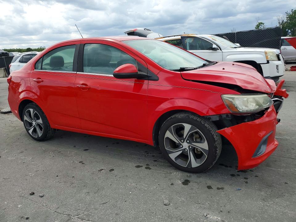 2017 Chevrolet Sonic მანქანა იყიდება აუქციონზე, vin: 1G1JF5SB7H4111639, აუქციონის ნომერი: 57546566