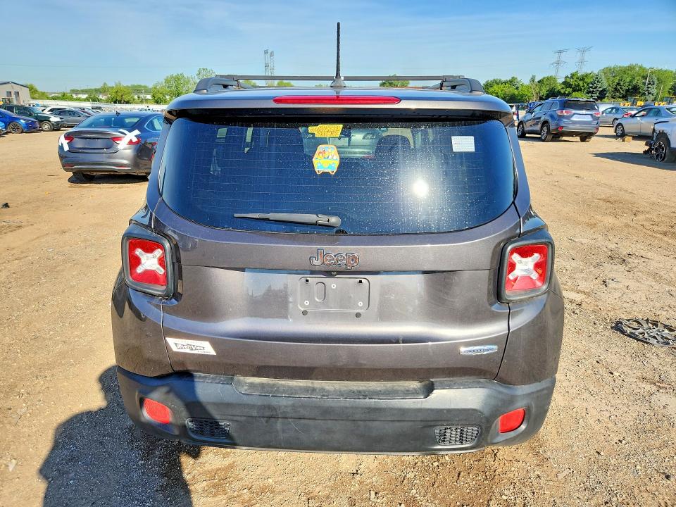 Продажа на аукционе авто 2016 Jeep Renegade, vin: ZACCJABT3GPD81189, номер лота: 55443286