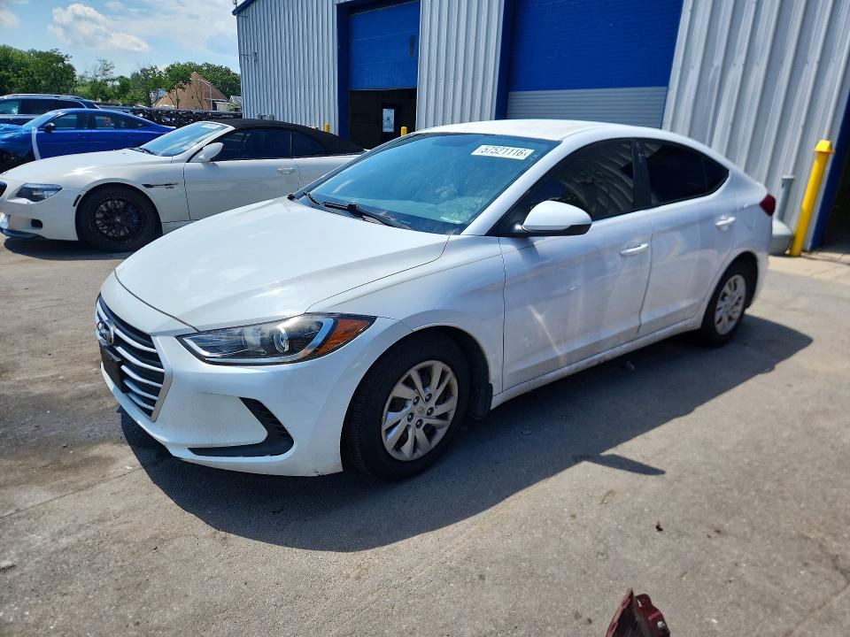 2018 Hyundai Elantra მანქანა იყიდება აუქციონზე, vin: 5NPD74LF7JH296725, აუქციონის ნომერი: 57521116