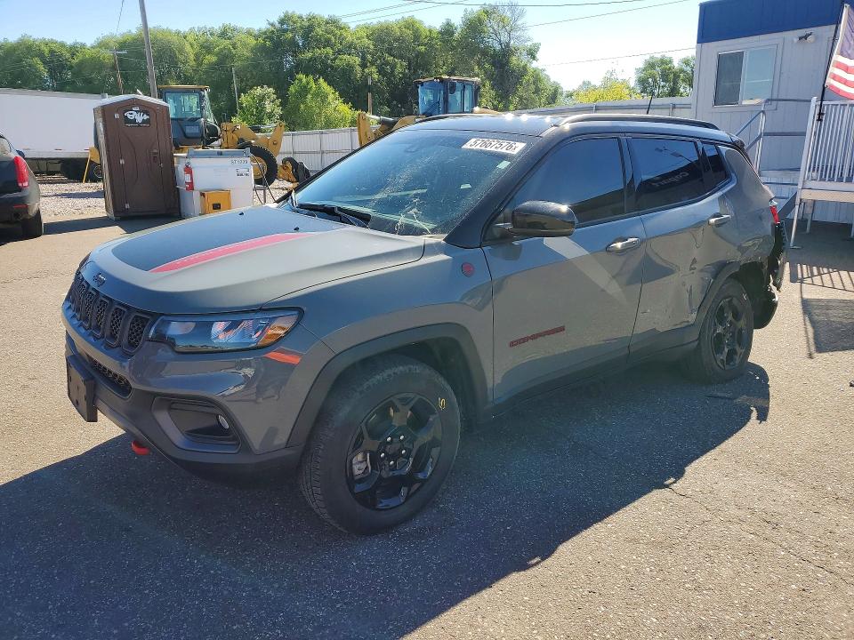 Auction sale of the 2023 Jeep Compass, vin: 3C4NJDDN3PT572516, lot number: 57667576
