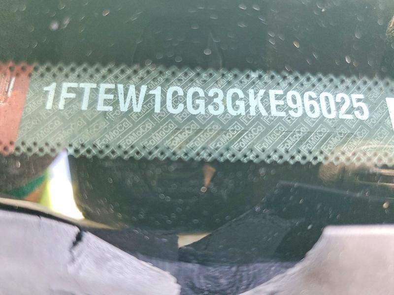 57039006 :رقم المزاد ، 1FTEW1CG3GKE96025 vin ، 2016 Ford F150 مزاد بيع