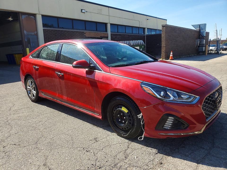 57412086 :رقم المزاد ، 5NPE34AF3JH594482 vin ، 2018 Hyundai Sonata مزاد بيع
