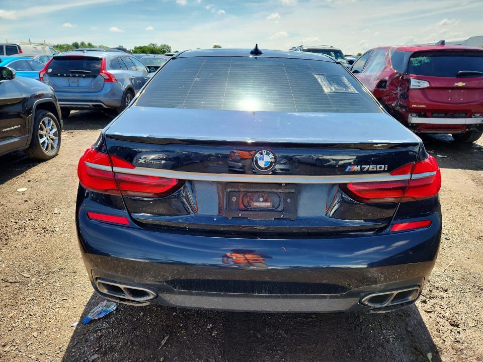 Продаж на аукціоні авто 2019 Bmw M760, vin: WBA7H6C56KG615158, номер лоту: 57204036
