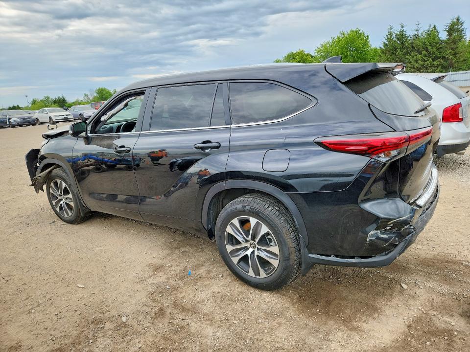 58488966 :رقم المزاد ، 5TDKBRCH4PS570115 vin ، 2023 Toyota Highlander Hybrid مزاد بيع