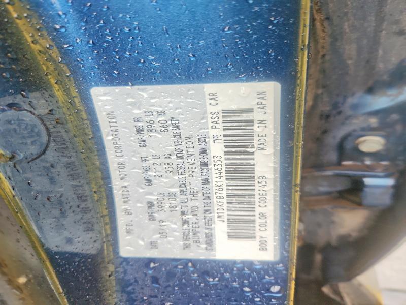 Продаж на аукціоні авто 2019 Mazda Cx-3, vin: JM1DKFB76K1446353, номер лоту: 58035136
