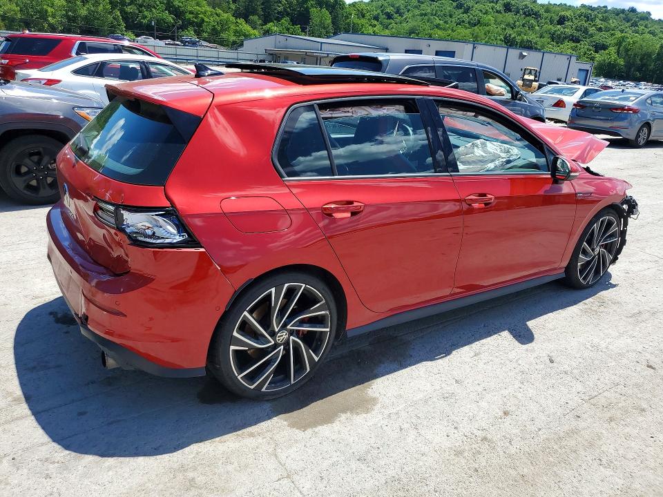 2022 Volkswagen Gti მანქანა იყიდება აუქციონზე, vin: WVW587CD6NW149006, აუქციონის ნომერი: 58539276