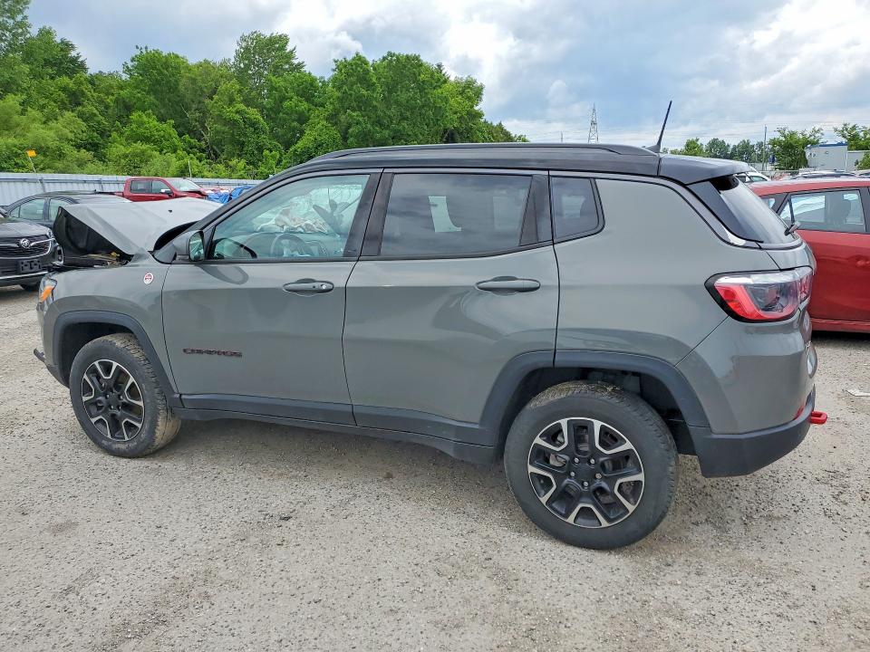 57734966 :رقم المزاد ، 3C4NJDDB2MT506038 vin ، 2021 Jeep Compass مزاد بيع