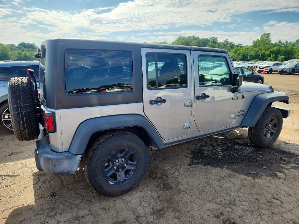 58088796 :رقم المزاد ، 1C4BJWDG5GL330256 vin ، 2016 Jeep Wrangler Unlimited مزاد بيع