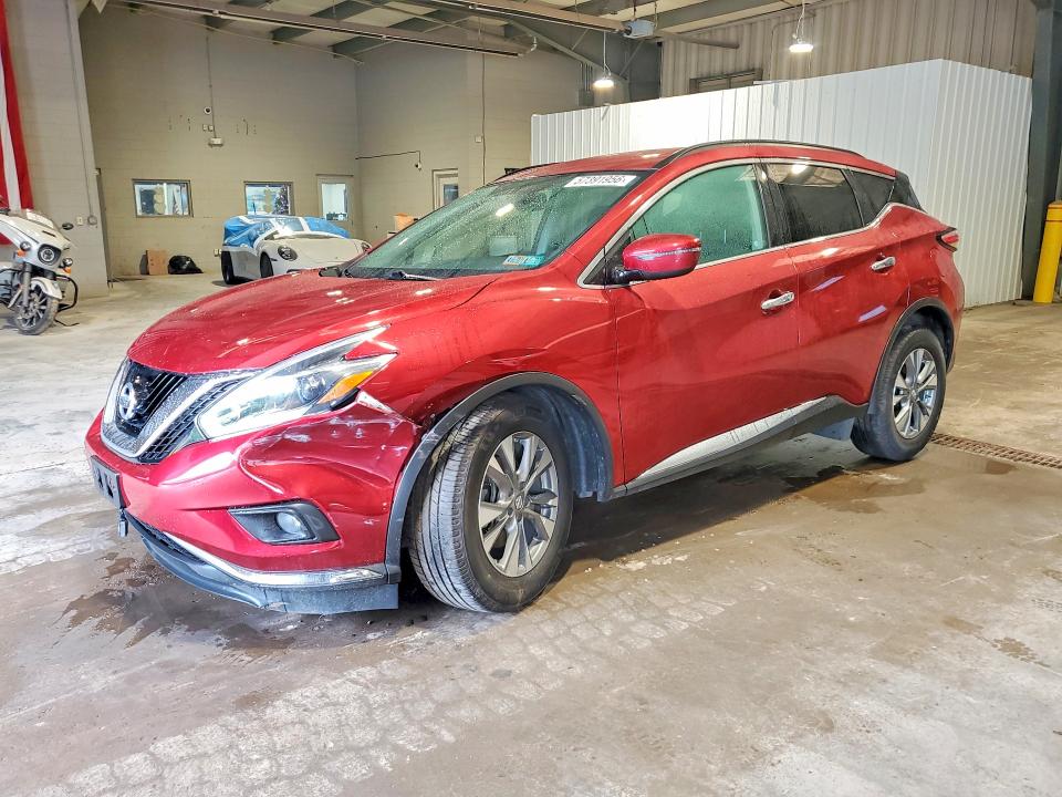 Aukcja sprzedaży 2018 Nissan Murano, vin: 5N1AZ2MHXJN133533, numer aukcji: 57391956