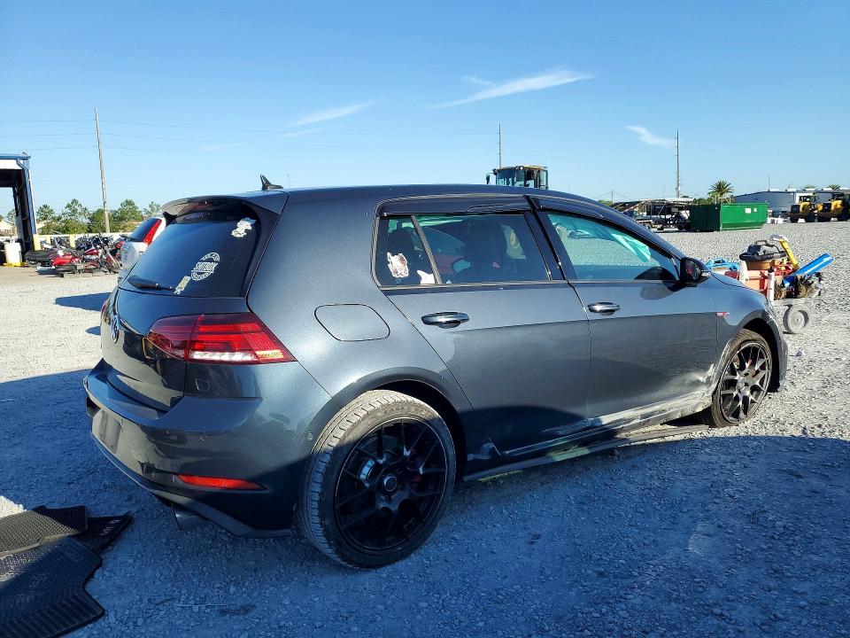 2018 Volkswagen Gti მანქანა იყიდება აუქციონზე, vin: 3VW447AUXJM297161, აუქციონის ნომერი: 58319346