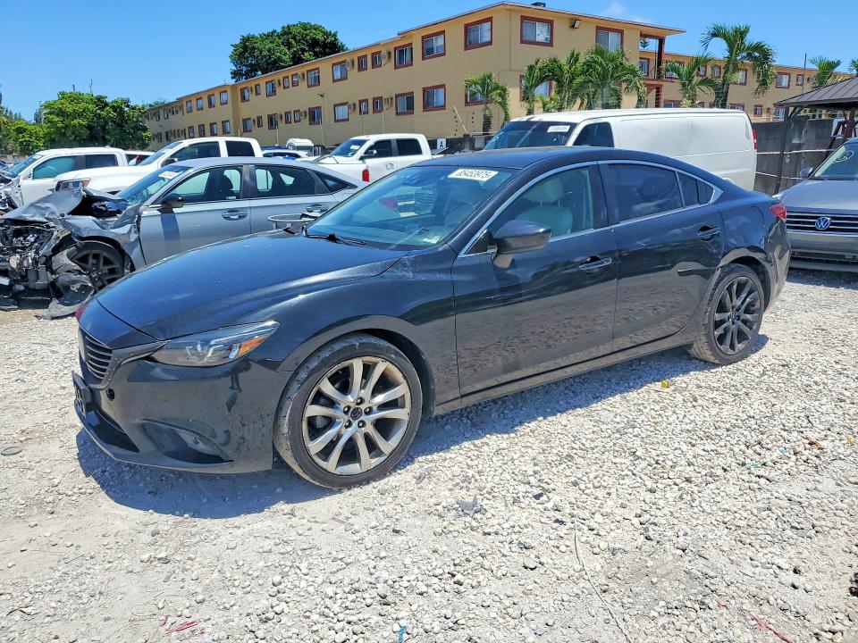 2016 Mazda 6 მანქანა იყიდება აუქციონზე, vin: JM1GJ1W59G1456300, აუქციონის ნომერი: 85453975