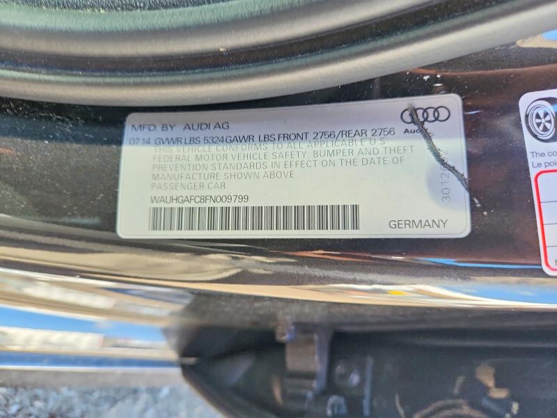 56843286 :رقم المزاد ، WAUHGAFC8FN009799 vin ، 2015 Audi A6 مزاد بيع